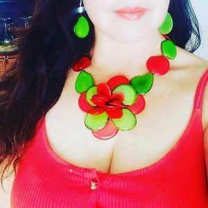 NECKLACES, EARRINGS, BRACELETS